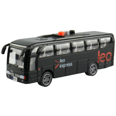 MaDe Autobus Leo express s hlášením řidiče a posádky 16 cm ~ 2