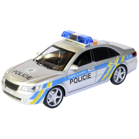 MaDe Auto policejní s českým hlasem na setrvačník 24 cm ~ 3