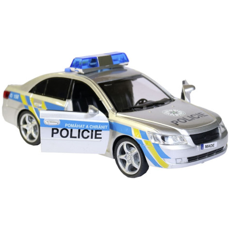 MaDe Auto policejní s českým hlasem na setrvačník 24 cm ~ 4