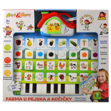 MaDe Farma u pejska a kočičky Naučná deska ~ 2
