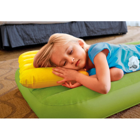 Intex 68676 Polštář nafukovací Kidz - mentolový ~ 3