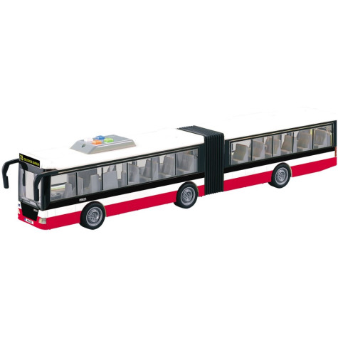 MaDe Kloubový autobus MHD s českým hlasem na setrvačník 44 cm ~ 3