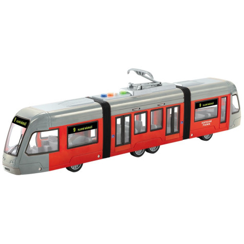 MaDe Tramvaj MHD s českým hlasem na setrvačník 44 cm ~ 6