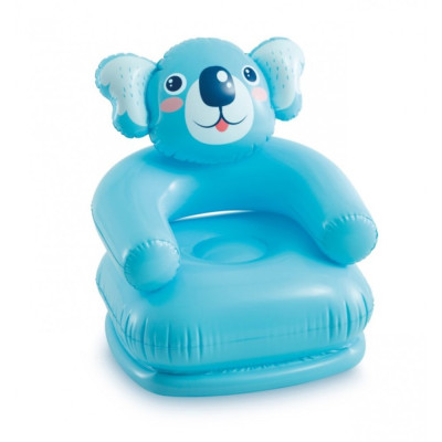 Intex 68556 Nafukovací křeslo zvířátko 65x64x75cm - modré Koala