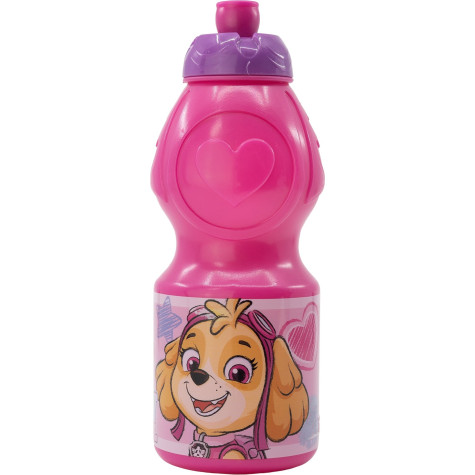 STOR Láhev na pití Tlapková patrola 400 ml růžová ~ 1