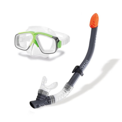 Intex 55949 Potápěčská sada Surf Ridej Junior brýle + šnorchl černá 8+