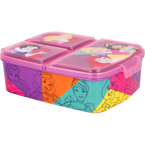 STOR Multi Box na svačinu Disney princezny barevný ~ 2