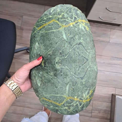 Polštářek 35 cm Kámen zelený ~ 2