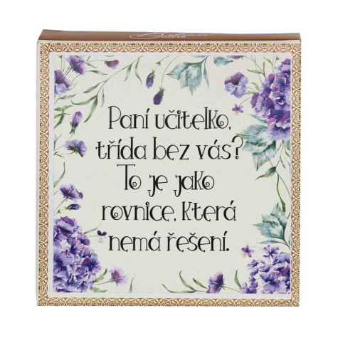 Vafle s karamelovou náplní v krabičce 80 g - Paní učitelko ~ 2