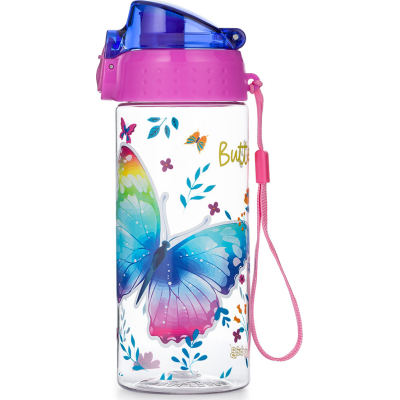 OXYBAG Láhev na pití OXY CLICK Motýl 500 ml