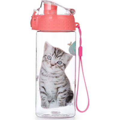 OXYBAG Láhev na pití OXY CLICK Kočka 500 ml