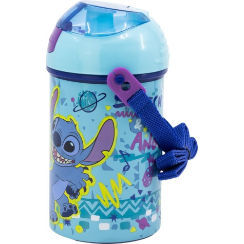 STOR Láhev na pití s popruhem Stitch 450 ml ~ 1