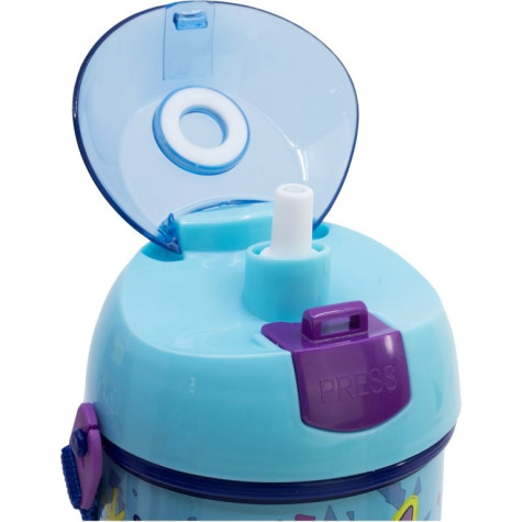 STOR Láhev na pití s popruhem Stitch 450 ml ~ 3