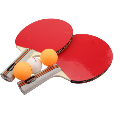 Rakety ping pong set + 3 míčky 25 cm ~ 2