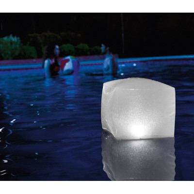 Intex 28694 Nafukovací LED kostka 23x23x22cm