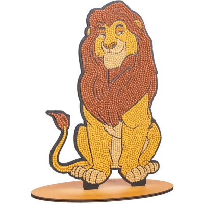 CRYSTAL ART Diamantové malování XL Lví král: Mufasa