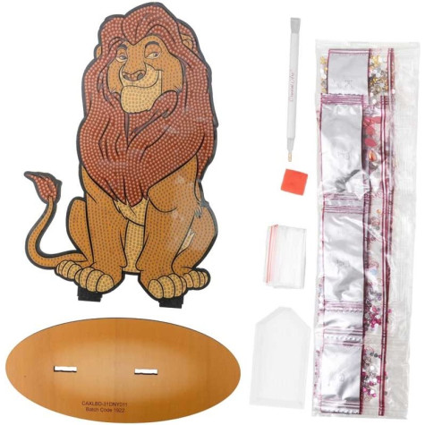 CRYSTAL ART Diamantové malování XL Lví král: Mufasa ~ 3