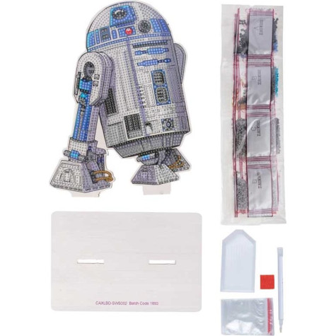CRYSTAL ART Diamantové malování XL Star Wars: R2-D2 ~ 2