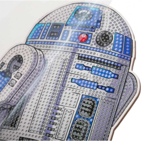 CRYSTAL ART Diamantové malování XL Star Wars: R2-D2 ~ 3