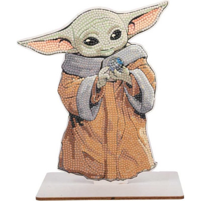 CRYSTAL ART Diamantové malování XL Star Wars: Grogu