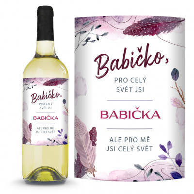 Ahome Víno Chardonnay 750 ml Babičko