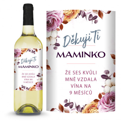 Ahome Víno Chardonnay 750 ml Maminko