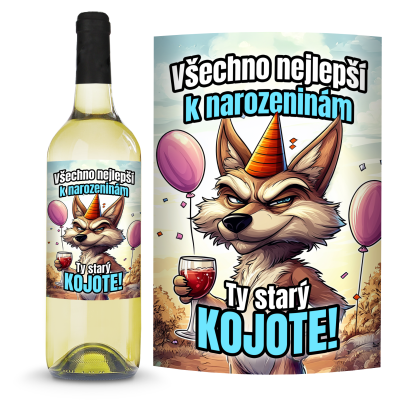 Ahome Víno Chardonnay 750 ml Ty starý kojote