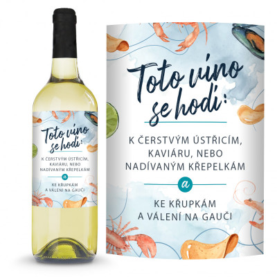 Ahome Víno Chardonnay 750 ml Ke křupkám