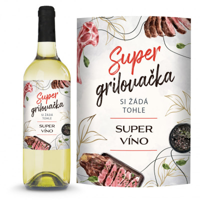 Ahome Víno Chardonnay 750 ml Super grilovačka