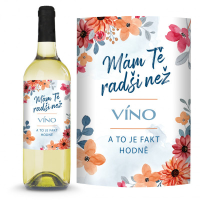 Ahome Víno Chardonnay 750 ml Radši než víno
