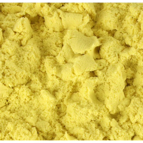KIK Kinetický písek 1 kg v sáčku - žlutý ~ 3