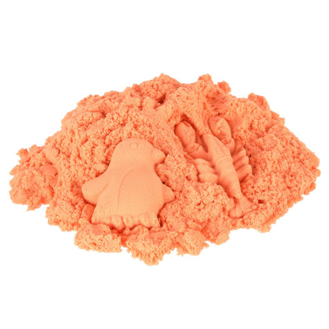 KIK Kinetický písek 1 kg v sáčku - oranžový ~ 5