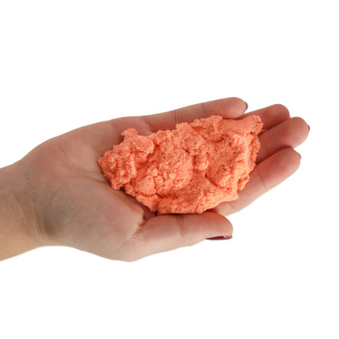 KIK Kinetický písek 1 kg v sáčku - oranžový ~ 6