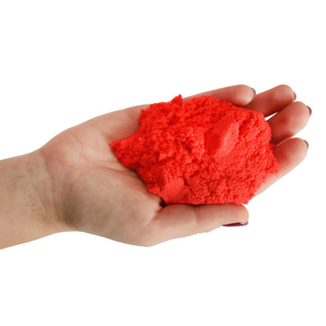 KIK Kinetický písek 1 kg v sáčku - červený ~ 6