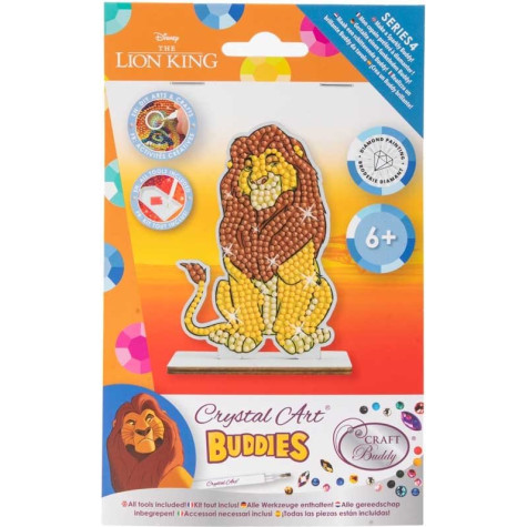 CRYSTAL ART Diamantové malování Lví král: Mufasa ~ 3