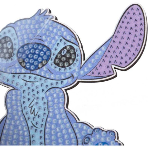 CRYSTAL ART Diamantové malování Disney: Stitch ~ 3