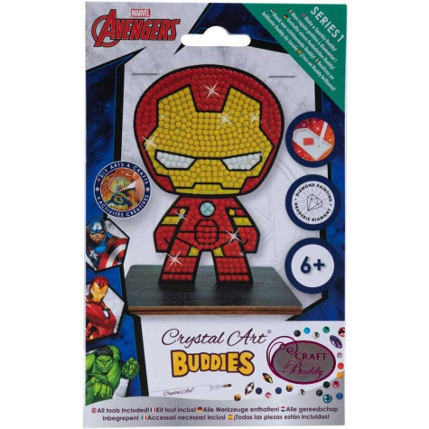 CRYSTAL ART Diamantové malování Avengers: Ironman ~ 2