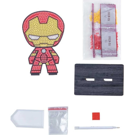CRYSTAL ART Diamantové malování Avengers: Ironman ~ 3