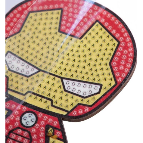 CRYSTAL ART Diamantové malování Avengers: Ironman ~ 4