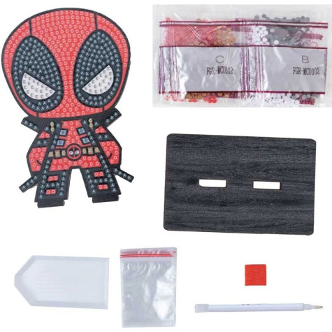 CRYSTAL ART Diamantové malování Avengers: Deadpool ~ 3