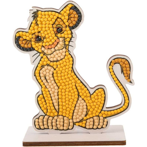 CRYSTAL ART Diamantové malování Lví král: Simba ~ 1