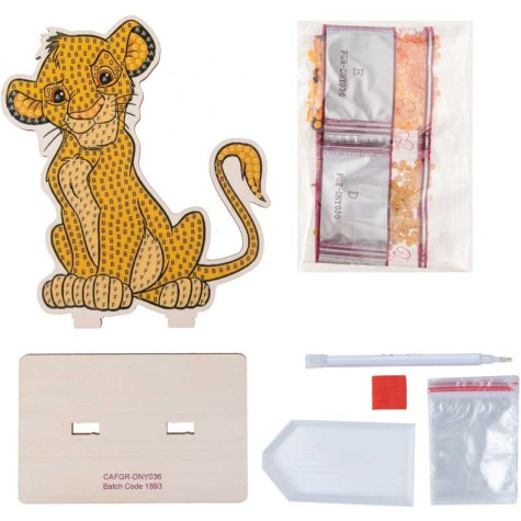 CRYSTAL ART Diamantové malování Lví král: Simba ~ 2