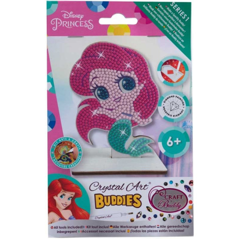 CRYSTAL ART Diamantové malování Princezny: Ariel ~ 3