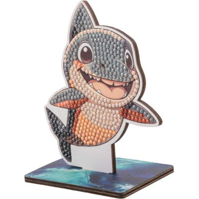 CRYSTAL ART Diamantové malování Oceán: Žralok
