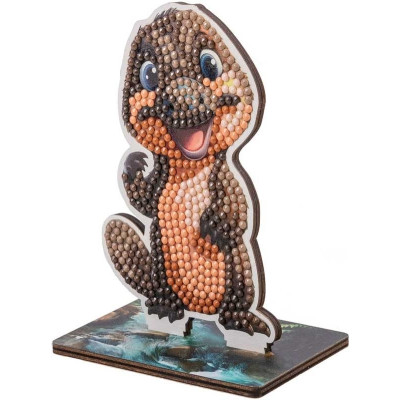 CRYSTAL ART Diamantové malování Na zemi: Ptakopysk