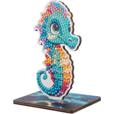 CRYSTAL ART Diamantové malování Oceán: Mořský koník