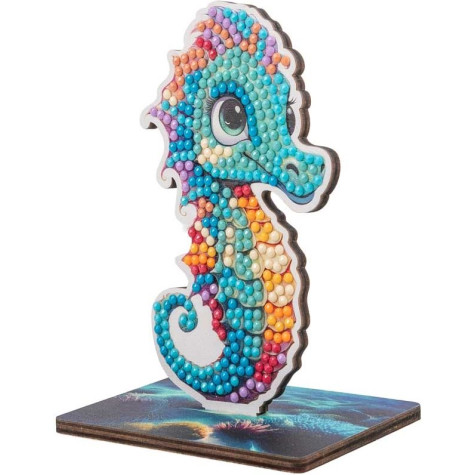 CRYSTAL ART Diamantové malování Oceán: Mořský koník ~ 1
