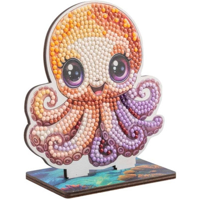 CRYSTAL ART Diamantové malování Oceán: Chobotnice