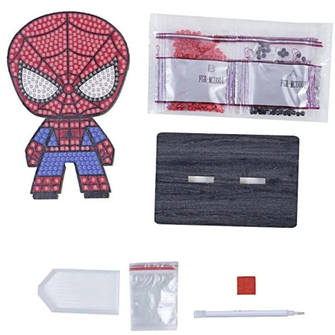 CRYSTAL ART Diamantové malování Avengers: Spiderman ~ 2