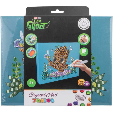 CRYSTAL ART Diamantové malování Junior Marvel: Groot ~ 2